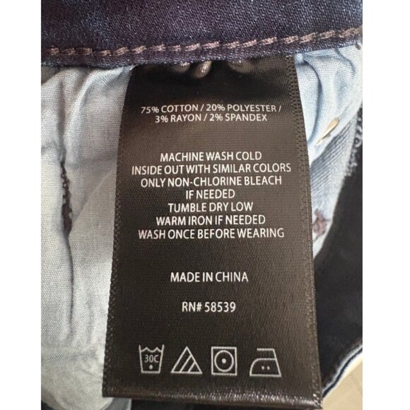 Kut from the Kloth Women's Dark Wash Skinny Jeans Size 10 NWT - Picture 6 of 8